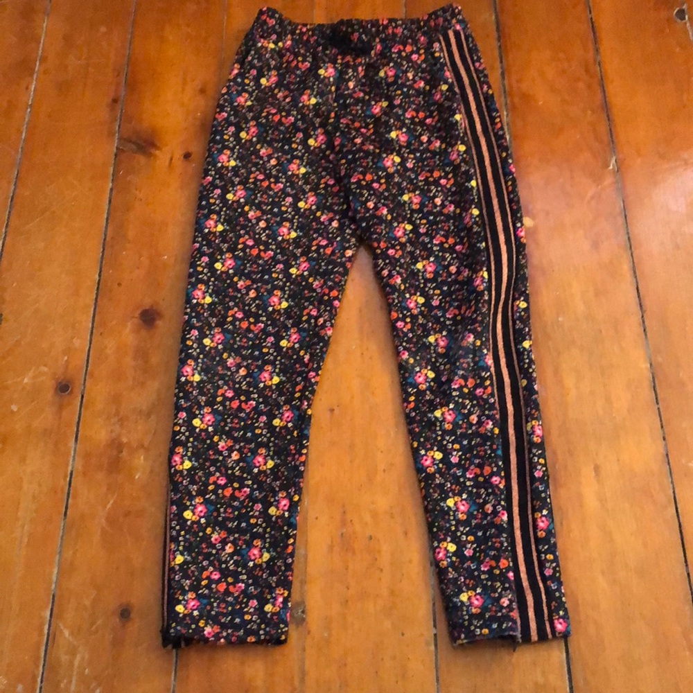 Girls floral pants